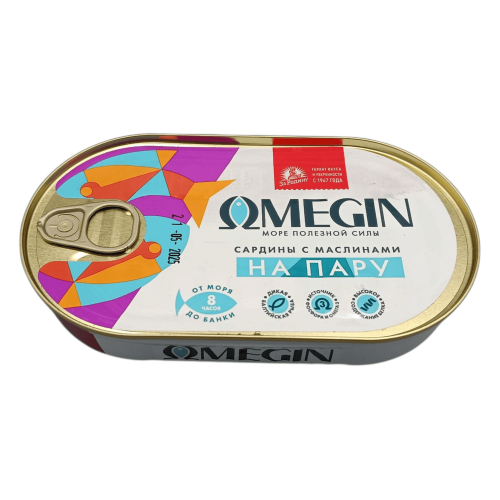 Майлы зәйтүн қосылған Балтық сардинасы, 175г - Алматы бойынша жеткізу! Жаңа "Отан үшін" консервілері. Майлы зәйтүн қосылған "Отан үшін" сардинасы, 175г, фонмен, қолдануға дайын. Алматыдан сатып алыңыз.