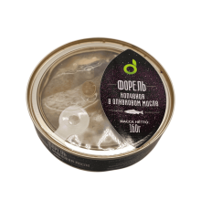 Форель копченая в оливковом масле 160 г | Рыбная Коллекция