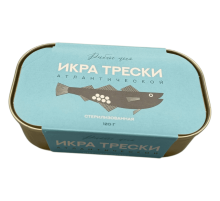 Икра трески атлантической 120г | Рыбное меню