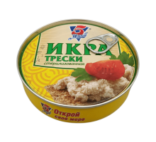 Икра трески стерилизованная 160 гр. | 5 морей