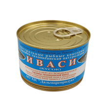 Иваси (сардина) тихоокеанская натуральная кусок ГОСТ 245 гр. | Дальморепродукт