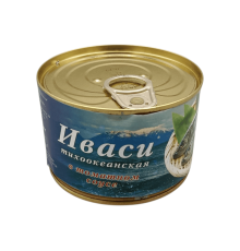 ИВАСИ тихоокеанская натуральная в томатном соусе 240 гр.