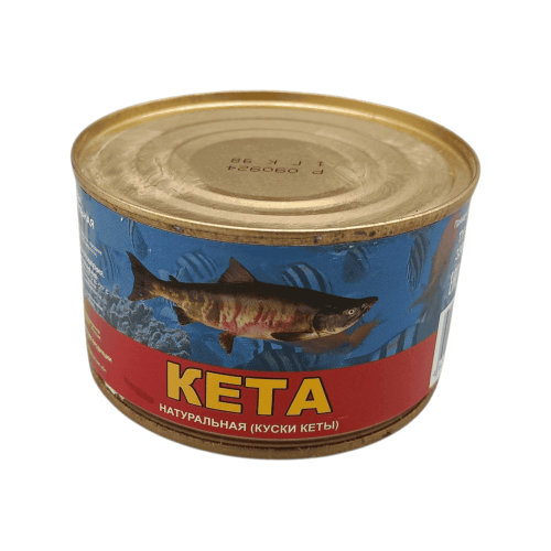 Натуральная кета тихоокеанская, нарезанная кусками (220 г), от бренда ЛКА – идеальный выбор для здорового питания в Алматы.