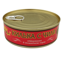 Қара теңіз майшабағы қуырылған, ЧИЛИ мен томат соусы қосылған 240 г. | Бұғаз