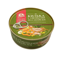 Килька с овощами по-гавайски 240 г | За Родину