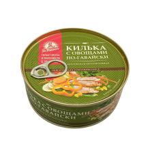 Килька с овощами по-гавайски 240 г | За Родину
