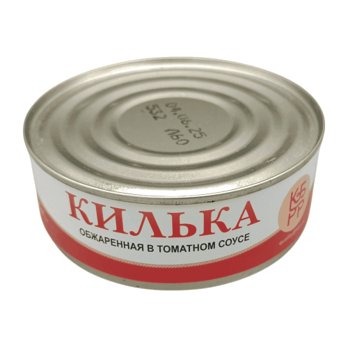 Черноморская обжаренная килька в томатном соусе 240 гр. от Вяземского РК – аппетитное решение для Алматы.