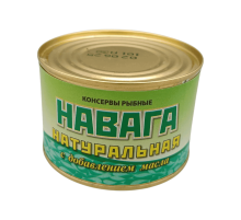 Навага натуральная с добавлением масла 250 Гр. | Янтарное