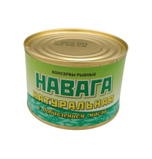 Навага натуральная с добавлением масла 250 Гр. | Янтарное