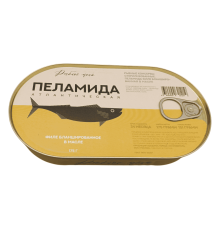 Пеламида атлантическая филе бланшированное в масле 175 гр. | Рыбное меню