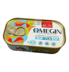 Сардины с халапеньо балтийские на пару 175г | Omegin