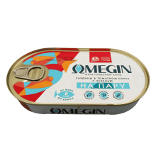 Сардины в томатном соусе с зеленью на пару 175 г. | Omegin