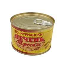 Печень из рыб трески по-мурмански 250 г | Устькамчатрыба