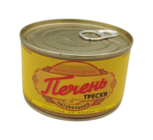 Табиғи треска бауыры 185г «Устькамчатрыба»