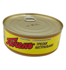 Печень трески натуральная 230 г | Митрич
