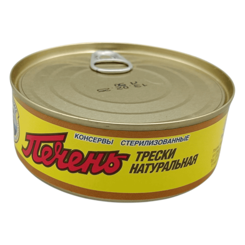 Натуральная печень трески "Митрич" 230 г в Алматы, Казахстан.