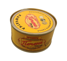 Салқындатылған шикізаттан жасалған табиғи треска бауыры 230гр