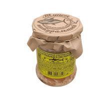 Тунец филе натуральный в собственном соку 500 г | Пищевик